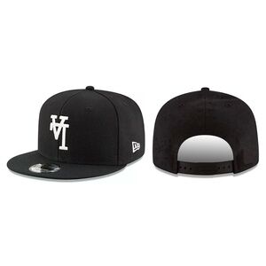 NEW ERA - MLB Baseball Hat - Upside Down LA Logo Dodgers 9FIFTY Snapback Cap